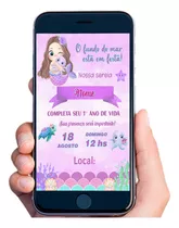 Convite De Aniversário Digital Infantil Vários Temas