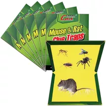 Trampa Adhesiva Para Ratones Ratas Cucarachas Insectos Plaga