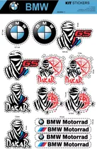 Kit Stickers Calcomanías Motocicleta Jeep Dakar Gs Bmw M-1