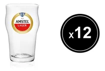 Vaso Cerveza Logos Pinta Stout 490 Ml X 12 U Pettish Online