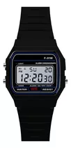 Reloj Deportivo Digital Led Negro Unisex