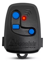  Peccinin Tx 3c Cor Preto Com Pilha 1 Controle De Portão Eletrônico 