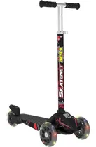 Patinete Skatenet Max Led Bandeirante Preto 1520