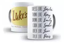 Caneca Gilmore Girls Lanchonete Do Luke Starshollow Frases