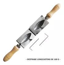 Molde Para Fabricar Plomadas Destrabe Calamar Casting 160 Gr