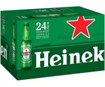 Cerveza Heineken Botella 330ml Pack X 24 Oferta Navideña