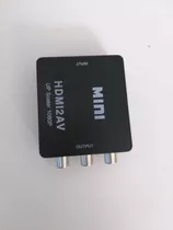 Adaptador Hdmi A Rca Av/cvsb L/r                            