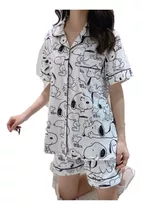 Pijama Japonés Lindo Dibujos Animados Verano Señoras