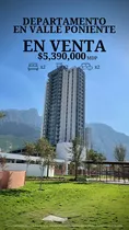 Departamento En Venta En Valle Poniente, Santa Catarina Nl