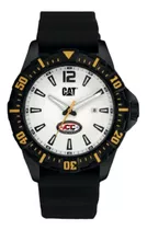 Reloj Cat Caterpillar Actc Px.161.21.237a Edicion Limitada Color De La Malla Negro Color Del Bisel Negro Color Del Fondo Blanco