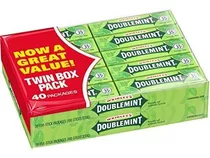 Chicle - Wrigley's Doublemint Goma De Mascar, 5 Unidades (40