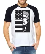 Camisetas Donald Trump Presidente Eua Bolsonaro Direita Moda