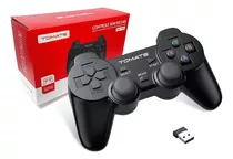 Controle Tomate Sem Fio 2.4ghz Game Pad Usb Joystick Dongle Cor Preto