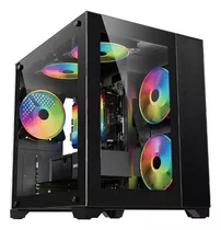 Gabinete Gamer Bluecase Atlantis - Bg-051 Sem Fan Preto