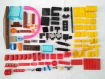 Lego Original +100 Peças Antigas - Lego- Blocos De Montar 
