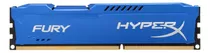 Memória Ram Fury Ddr3 Color Azul  4gb 1 Hyperx Hx316c10f/4