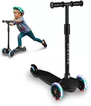 Scooter Para Niños  Con Luces Tri Motion  