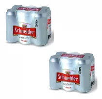 Cerveza Schneider Lata 473ml Rubia Pack X12 Zetta Bebidas