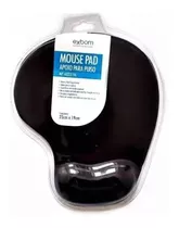 Mouse Pad Ergonômico C/ Apoio Punho Pulso Gel Silicone Exbom