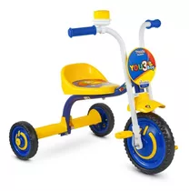 Triciclo Bike Moto Infantil Menino You Boy Azul Nathor 