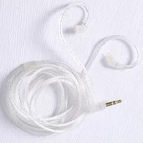 Cable Repuesto Auriculares In Ear Kz Flat Silver Pin B