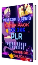 Super Pack Gênio 20000k Plr  +bônus Irresistíveis Confira!
