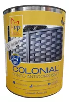 Vp Colonial Esmalte 2 En 1 Galon, Blanco, Gris ,negro