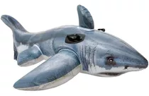 Bote Flotante Inflable White Shark Con Correa - Intex 5752599
