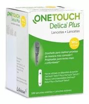 One Touch Delica Plus 100 Lancetas