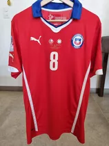 Polera Seleccion Chile Copa América 2015, Arturo Vidal