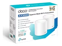 Deco X50 Wifi 6 Ax3000 2 Pack Sistema Mesh Para Todo El Hoga