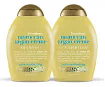 Ogx Shampoo & Conditioner Luxurious Moroccan Argan Creme 385