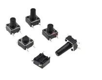 10 Micro Switch 6x6x4.3/5/6/7/8/9mm 4 Pines Smd