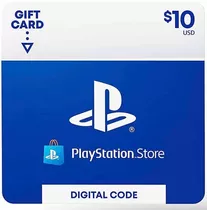 Playstation 10 Usd Gift Card Digital Usa