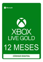 Xbox Live Gold 12 Meses Completos