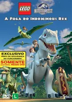 Lego A Fuga Do Indominous Rex Dvd Original Lacrado