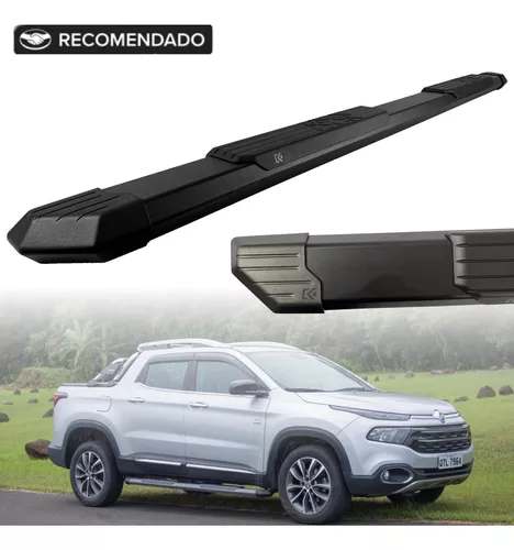 Estribo Lateral Extreme Preto Para Fiat Toro A Parcelamento