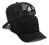 Boné Trucker Liso Rendinha Aba Curva Barato Simples Top