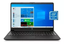 Laptop Hp 15.6 Fhd Intel N4020 4gb Ram 128gb Ssd Lan Usb C