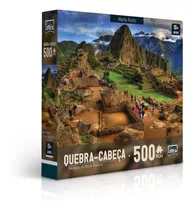 Puzzle Quebra Cabeça Maravilhas Mundo Machu Picchu 500 Peças
