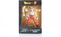 Figura Acción Goku Ultra Instinto Plata Dragon Stars Bandai 