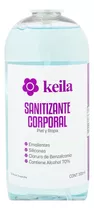 Keila Sanitizante Corporal Piel Y Ropa Alcohol 70% 500ml