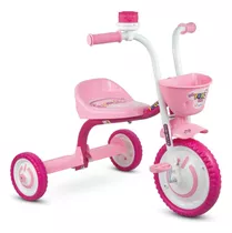Triciclo Motoca Infantil Menina You Girl Rosa Nathor Aro 5