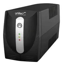 Ups Unitec Un I 1500va 1500va Entrada Y Salida De 100v - 110v - 120v Negro