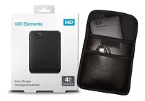 Disco Externo Hd Usb 3.0 Western Digital 4tb + Funda Cuero E