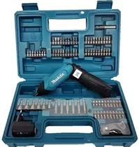 Atornillador Inalámbrico Makita 3,6v+81 Accesorios + Maletín