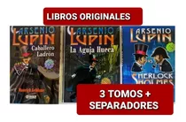 Arsene Lupin X 3 Tomos ( Libros Nuevos Y Originales )