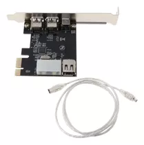 Placa Firewire Pci E 1x 1394 De 3 Portas Placa De Captura De