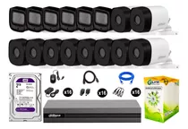 Cámaras Seguridad Exterior Kit 16 Varifocal Full Hd 2tb Wd