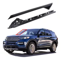 Par Derecho Moldura Parabrisas Para 2011-2019 Ford Explorer